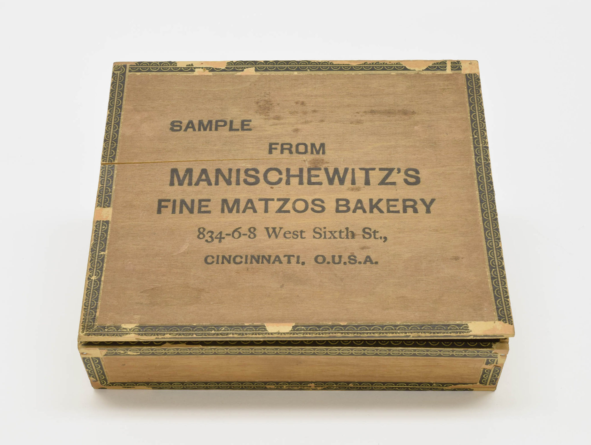 Manischewitz Matzo Box – Skirball Cincinnati