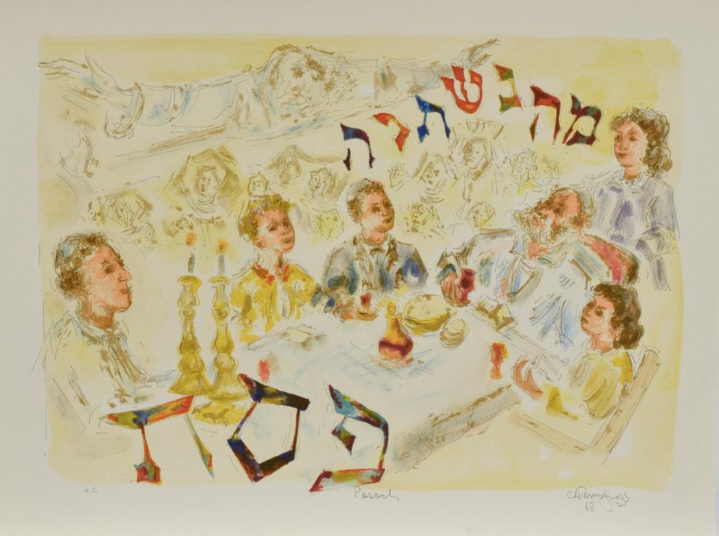pesach painting