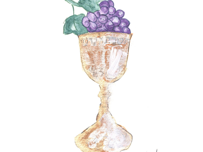 Shabbat Kiddush Cup Runneth Over